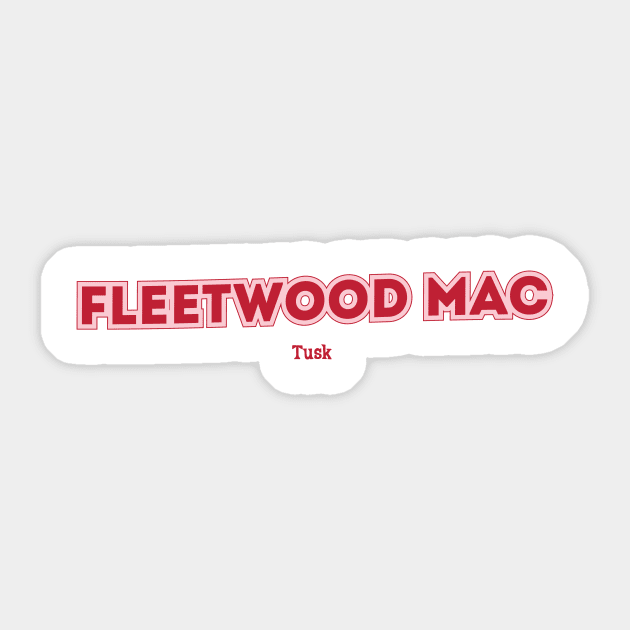 Fleetwood Mac Sticker by PowelCastStudio